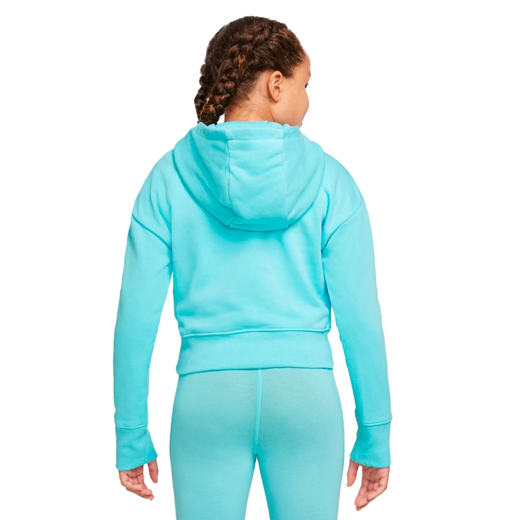Толстовка Nike G NSW CLUB FT CROP HOODIE HBR